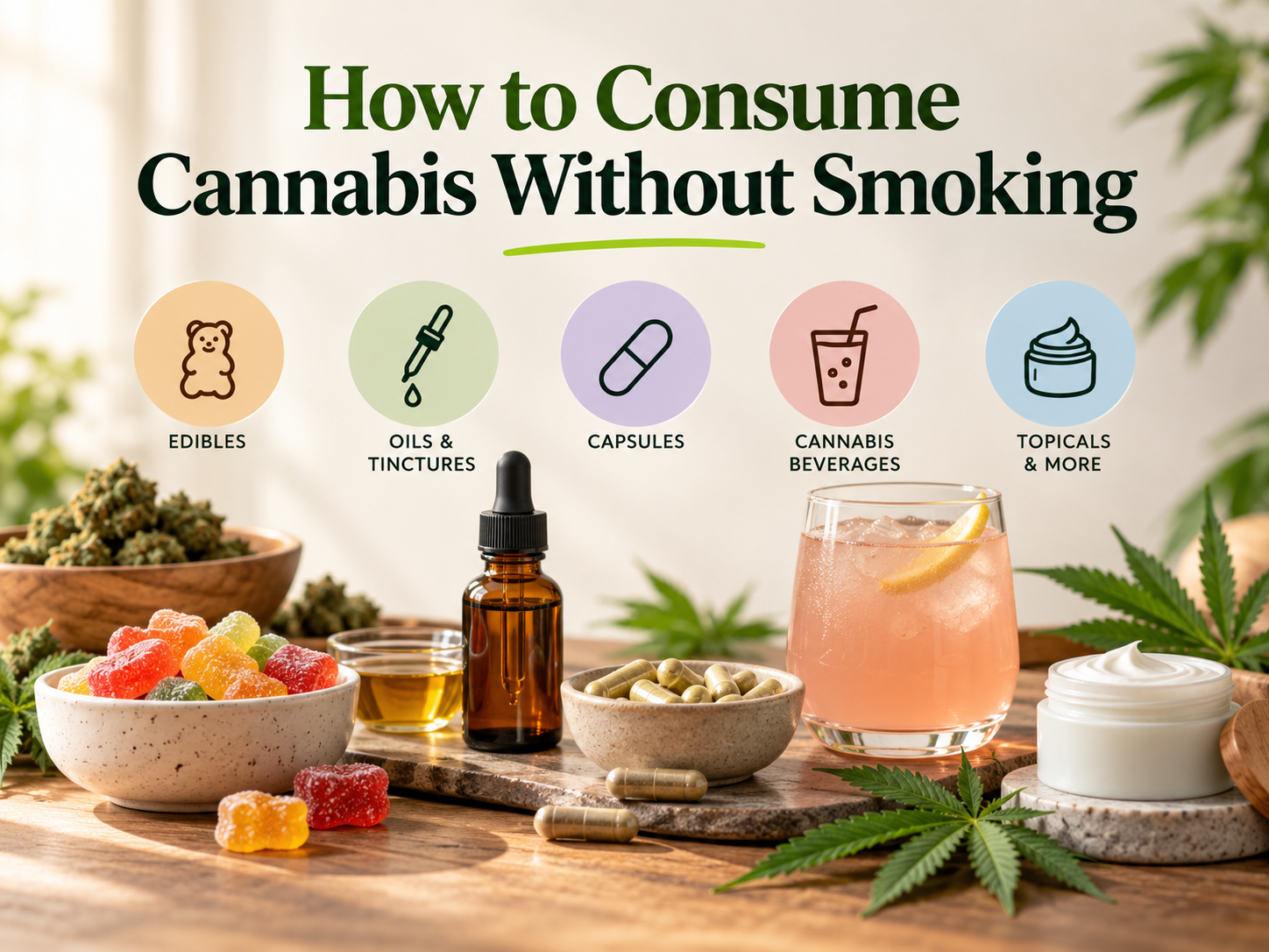 How to Consume Cannabis Without Smoking